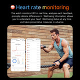 Smart Health Band – Screen-Free Fitness & Heart Rate Tracker