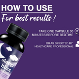 Sleep Bliss Capsule: Drift Into Sleep Effortlessly - 30 Capsules